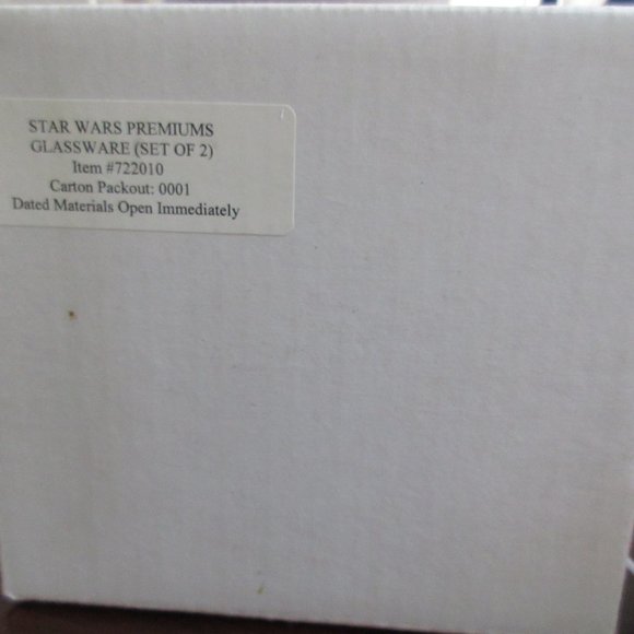 Star Wars Episode 1 Phantom Menace Pepsi Premiums 16 oz. set of 2 glasses - Picture 12 of 12